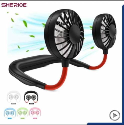 Sports Portable Hanging Neck Small Fan