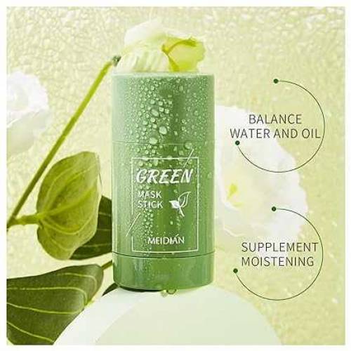 Green Tea Mask Blackhead Removal Mask Stick, Deep Cleanse