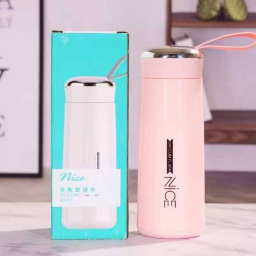 Nice Glass Bottle Water Mini Flask Bottle With Vaccum Flask 