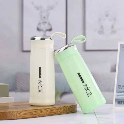 Nice Glass Bottle Water Mini Flask Bottle With Vaccum Flask 