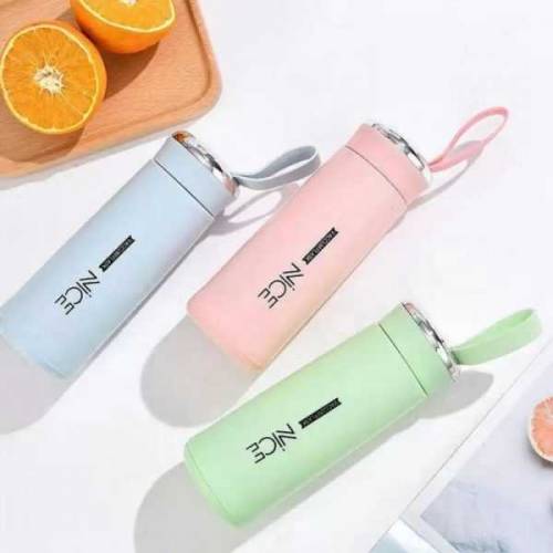 Nice Glass Bottle Water Mini Flask Bottle With Vaccum Flask 