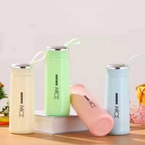 Nice Glass Bottle Water Mini Flask Bottle With Vaccum Flask 