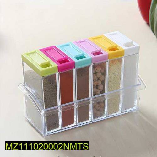 6 pcs Spices jar set