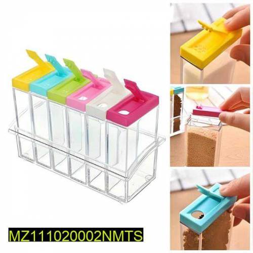 6 pcs Spices jar set
