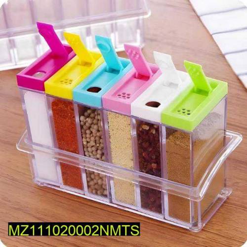 6 pcs Spices jar set