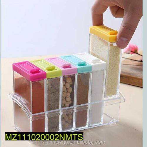 6 pcs Spices jar set