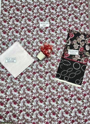 •  Fabric: Lawn•  Pattern: Digital Print•  Shirt Front - Pattern: Digi