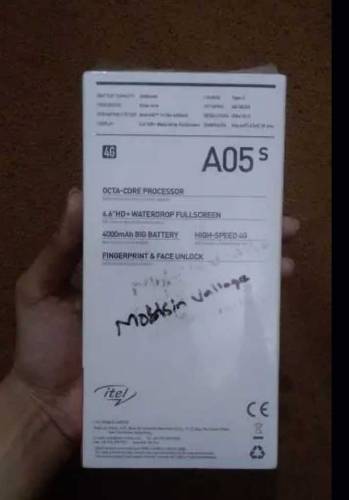 itel a05s in excellent condition 