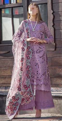  : Cotton & Khaadi Net☆Embroided collection 