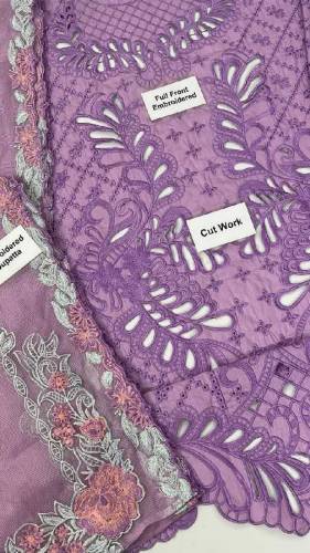  : Cotton & Khaadi Net☆Embroided collection 