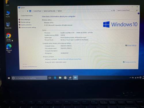 sony vaio laptop