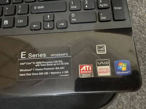 sony vaio laptop