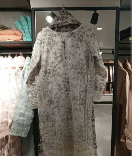 3 piece Embroidery dress