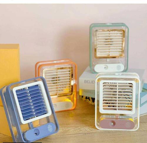 Usb mini air water cooling fan with 3  speed spray humidifier