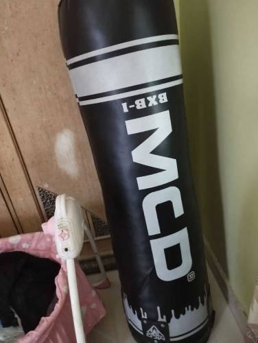 mcd punching bag black set