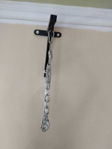 mcd punching bag black set