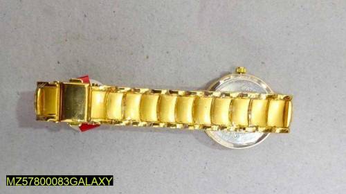 Analogue watch for women's golden colour