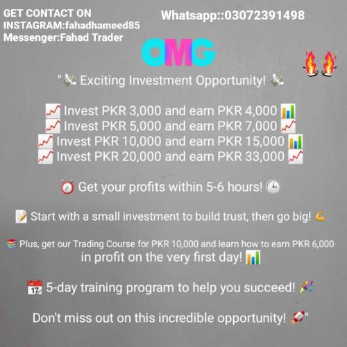 BEST OPPORTUNITY EARN 10K TO 50K