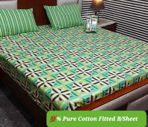 king size 3 piece pure soft cotton bed sheets