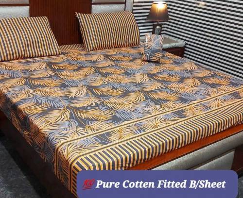 king size 3 piece pure soft cotton bed sheets