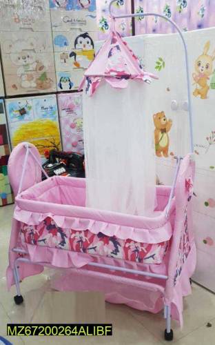 Baby swing with mosquito net