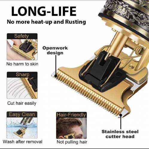 TRIMUX- Original Vintage T9 Professional Cordless Hair Trimmer Kit Wit