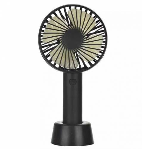 Electric Portable Mini Desk Fan for Kids - Rechargeable USB Battery - 