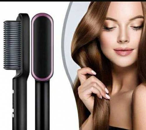 hair straightener brush 