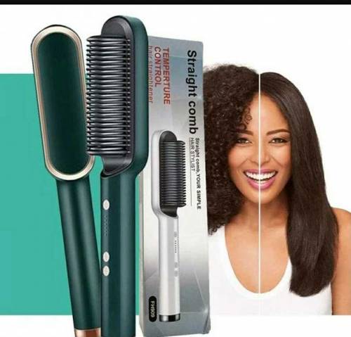 hair straightener brush 