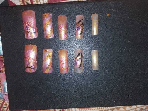 bakra eid sale on hand made nails only in RS/370🌷🌷🖤🥳🥳