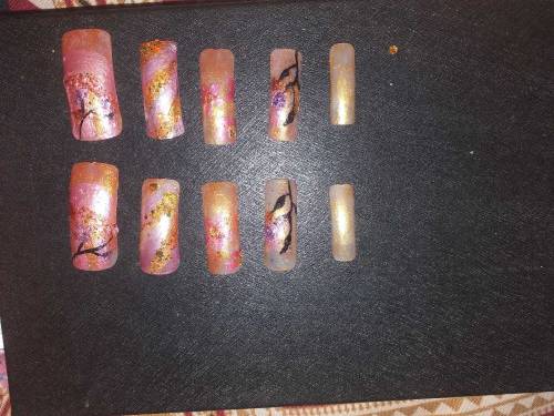 bakra eid sale on hand made nails only in RS/370🌷🌷🖤🥳🥳