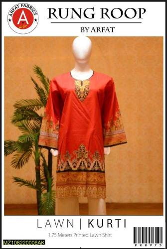 3 pcs women's unstitched lawn embroidered suit 