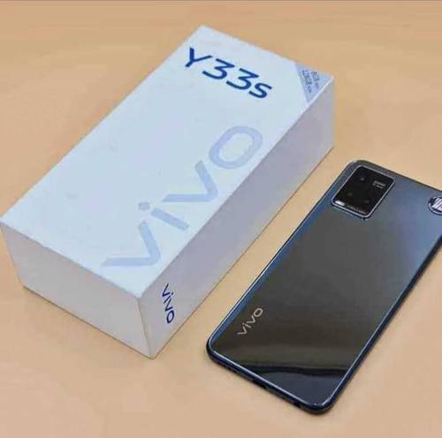 Vivo y33s mublie black colour full box A to Z haii