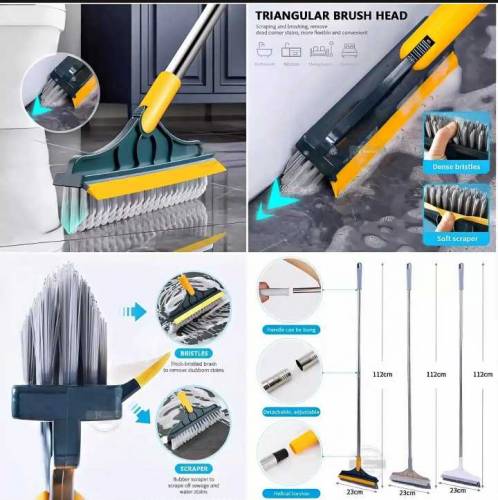Dust Cleaning Scrubber And Wiper with Brush