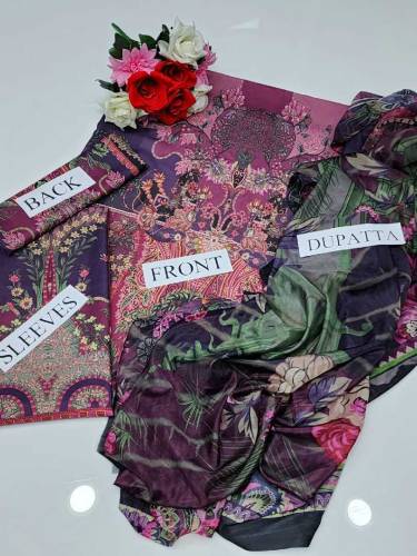 UNSTICHED 2 PC DRESS