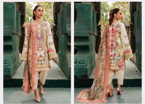 UNSTICHED 2 PC DRESS
