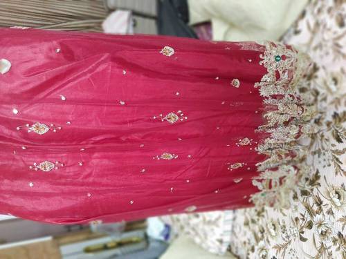 Barat = Blouse+Lehnga+Dupatta+Rukhsati Dupatta+Jewelry+Pouch