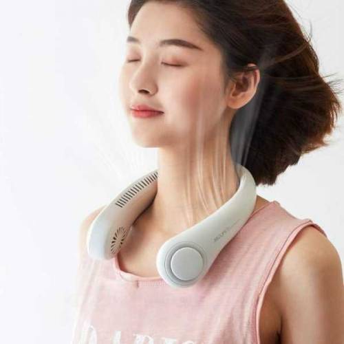 Portable Neck Fan Air Cooler & Purifier… Adjustable 3 Speed And Rechar