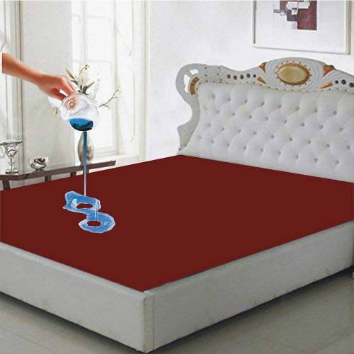 1 Pc Terry Cotton Plain Mattress Cover