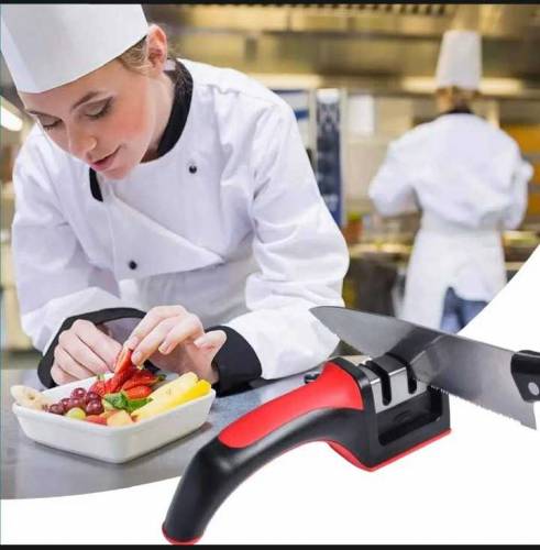 Online Karachi 3 in 1 Kitchenly Professional Knife Sharpener