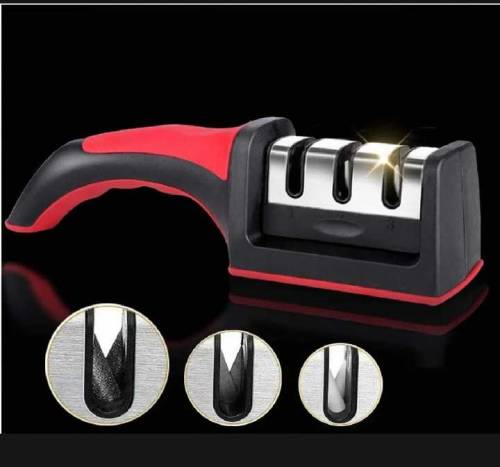 Online Karachi 3 in 1 Kitchenly Professional Knife Sharpener