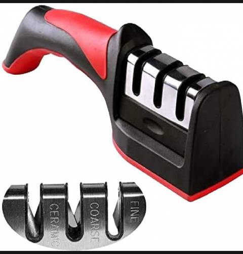 Online Karachi 3 in 1 Kitchenly Professional Knife Sharpener