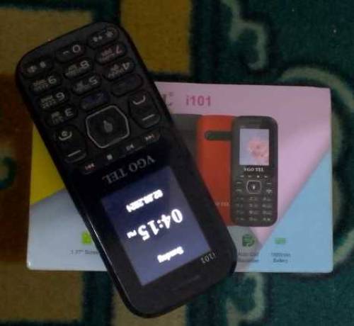 VGO TEL mobile is available with box and charger in good condition.