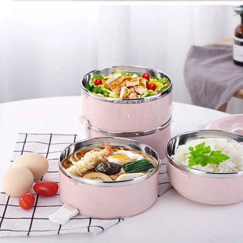 1,2,3 Layer Stainless Steel Vacuum Lunch Box