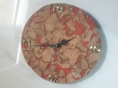 Antique wood clock