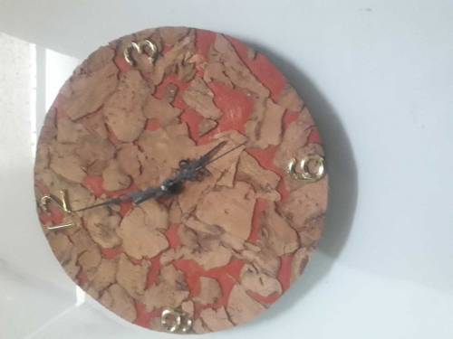 Antique wood clock