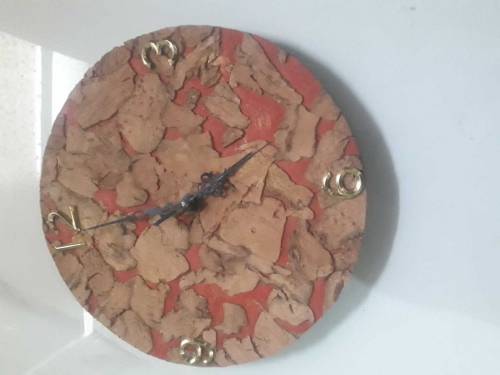 Antique wood clock