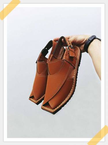 Men's handmade new Peshawari chappal 