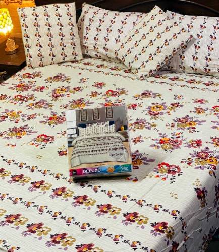 Pure cotton Bedsheet-5 Pcs