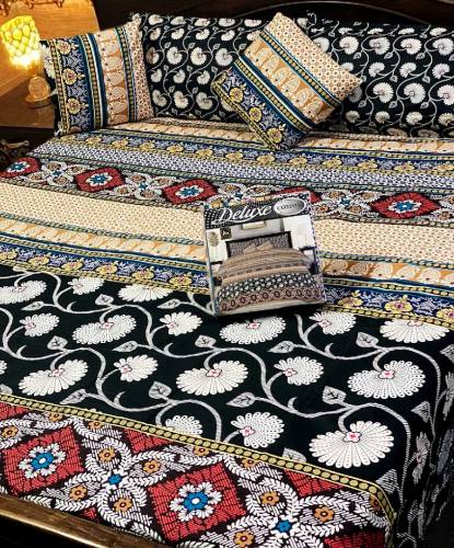 Pure cotton Bedsheet-5 Pcs